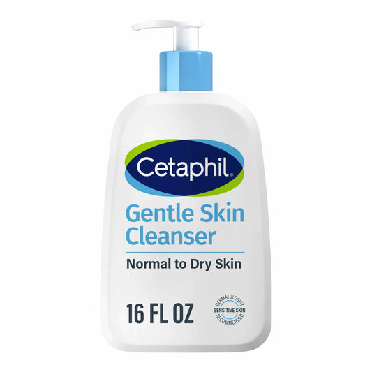 Cetaphil Face Wash Hydrating Gentle Skin Cleanser for Dry to Normal Sensitive Skin, 16 oz
