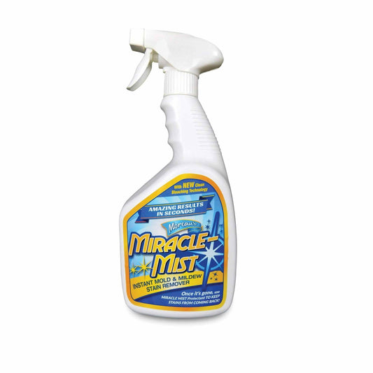 MiracleMist ENCRMMIC4 Instant Mold and Mildew Stain Remover (32-Ounce Spray Bottle), Blue