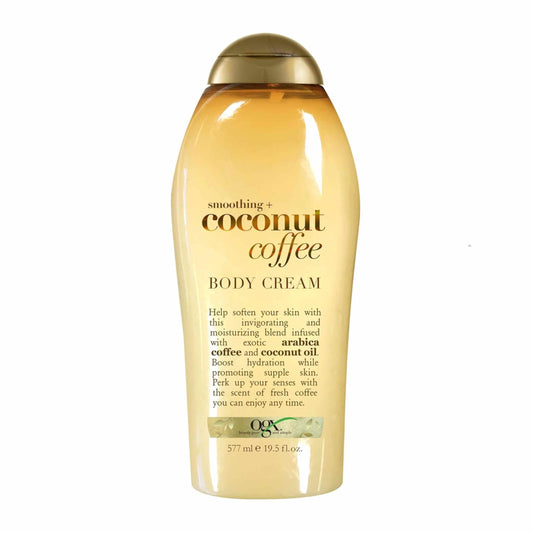 OGX Smoothing + Coconut Coffee Body Cream 19.5 oz