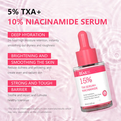 Beauty Skin Care Serum Vegan Vitamin C Peach 70+ Niacinamide PDRN for Facial Whitening Brightening Hydrating Face Serum