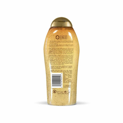 OGX Smoothing + Coconut Coffee Exfoliating Body Scrub, 19.5 Fl oz